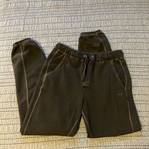 Abercrombie and fitch black joggers